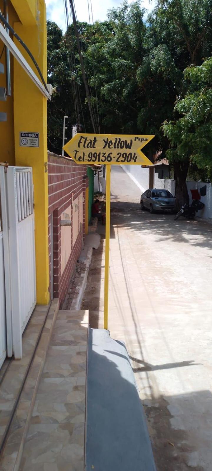 Flat Yellow Pipa Praia de Pipa Kültér fotó